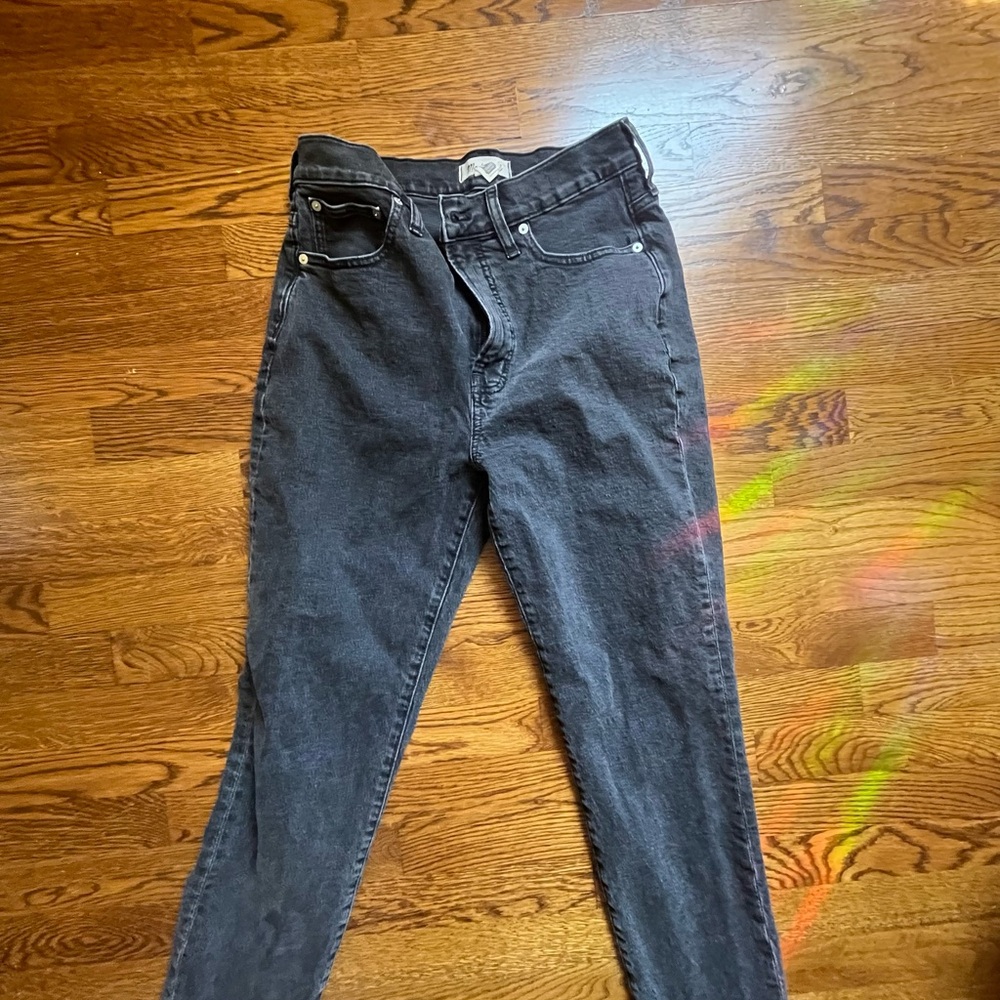 Madewell High Rise Black Women's Jeans